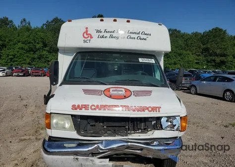 2007 Ford Econoline E350 Super Duty Cutaway Van z USA, uszkodzony, nr VIN 1FDWE35L87DA88147